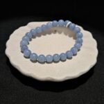 Bracelet perles Angélite - 8mm
