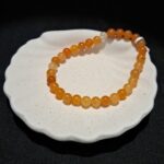 Bracelet perles Aventurine orange - 6mm