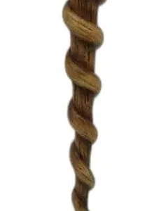 Baguette magique en résine : branche torsadée avec perle violette (Thornwick).