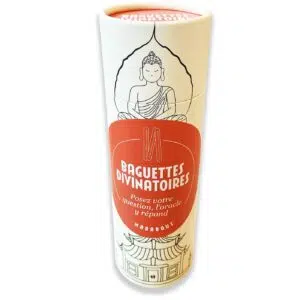 Boîte : Baguettes divinatoires chinoises.