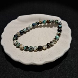 Bracelet perles Baryte (qualité AAA) - 6mm