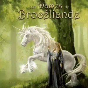 Livre : Le bel album illustré des Dames de Brocéliande.