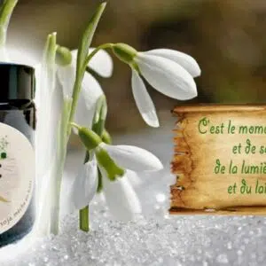 Présentation bougie Imbolc.