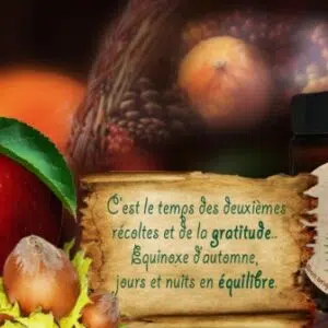 Présentation bougie Mabon.