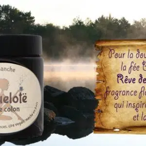 Présentation bougie Ninquelotë.