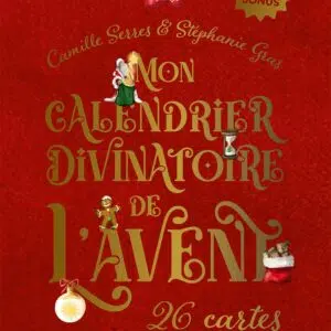 Mon calendrier divinatoire de l'Avent - 26 cartes à découvrir chaque jour et 18 cartes bonus.