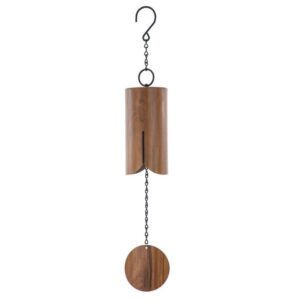 Carillon-Cloche, métal & bois (76 cm).