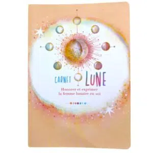 Livre carnet de lune.