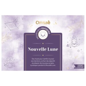 Coffret rituels Omsaé : Nouvelle lune.