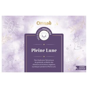 Coffret rituels Omsaé : Pleine lune.