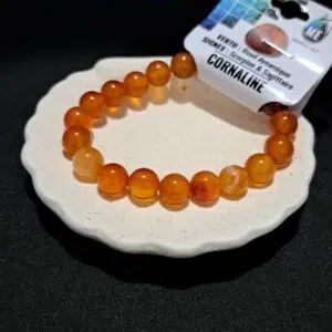 Bracelet Cornaline (qualité extra) - 10mm