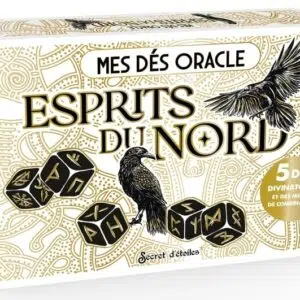 Coffret mes dés oracle esprits du Nord.