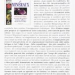 Livre dictionnaires des pierres et minéraux.