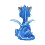 Statuette dragon de glace bleu.