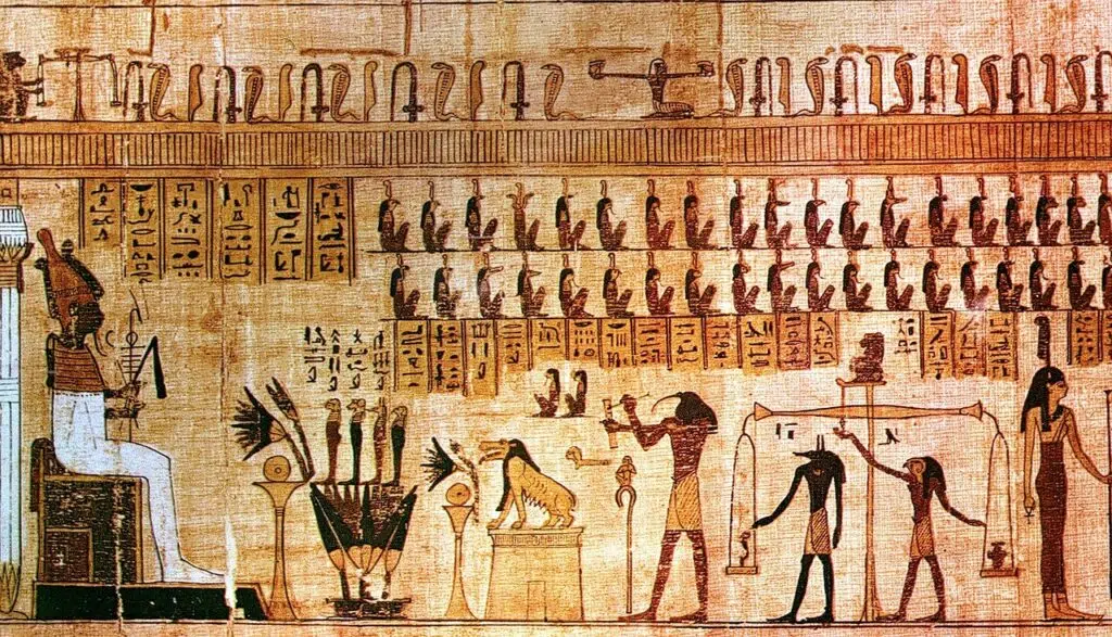 Papyrus égyptien.