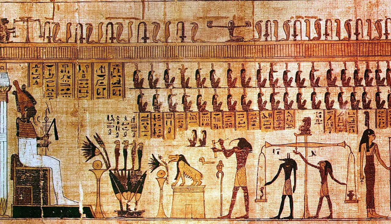 Papyrus égyptien.