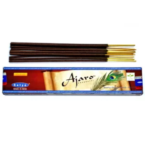 Boîte d'encens en bâtons Ajaro (Satya).