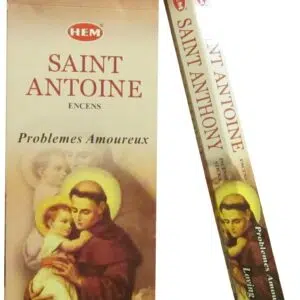 Boîtes d'encens Saint Antoine de Padoue.