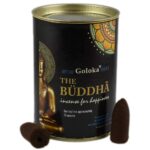 Boîte d'encens en cônes Backflow Bouddha Goloka.