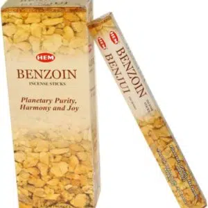 Boîtes d'encens Benjoin HEM.