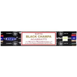 Boîte d'encens en bâtons Black Champa - Satya.