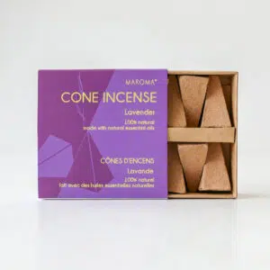 Encens en cônes lavande - Maroma.