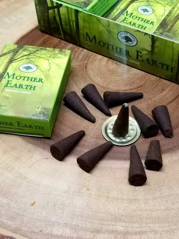 Boîte d'encens en cônes Mother Earth.