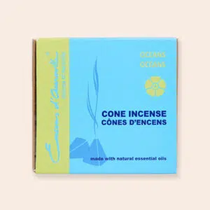 Boîte d'encens en cônes océan - Maroma.