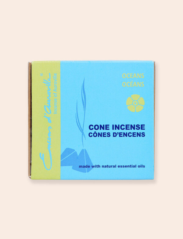 Boîte d'encens en cônes océan - Maroma.