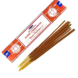Boîte d'encens en bâtons Dark Cinnamon (Satya).