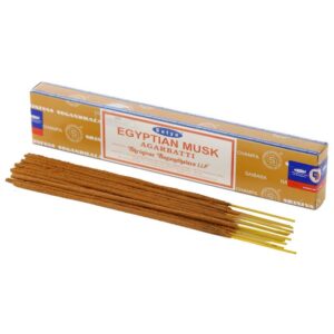 Boîte d'encens Egyptian Musk Satya.