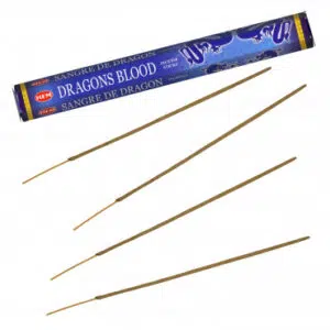 Boîte de bâtons d'encens HEM sang de dragon (bleu).