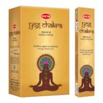 Boîtes de bâtons d'encens HEM Yog Charka.