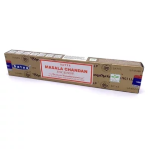 Boîte d'encens en bâtons Masala Chandan (Satya).