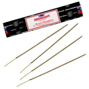 Boîte d'encens Midnight Satya.