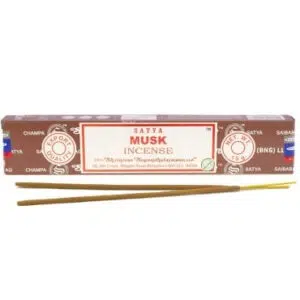 Boîte d'encens Musk Satya.