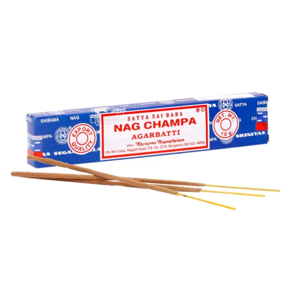Boîte d'encens Nag Champa Satya.