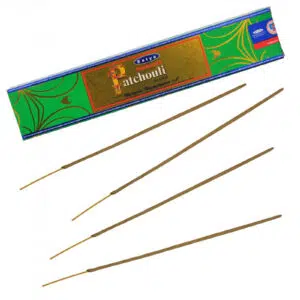 Boîte d'encens en bâtons Natural Patchouli (Satya).