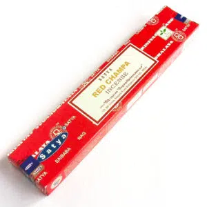 Boîte d'encens en bâtons Red Champa (Satya).