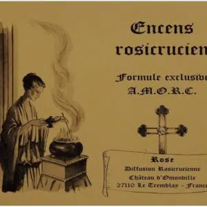 Boîte d'encens Rosicrucien : Rose.