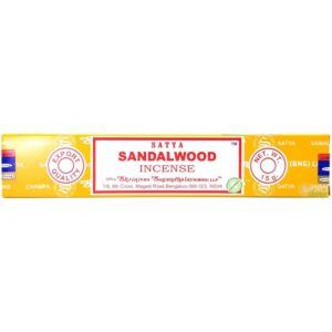 Boîte d'encens Sandalwood Satya.