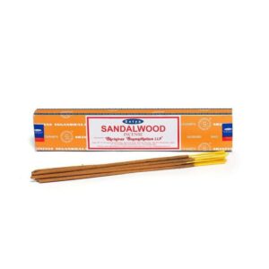 Boîte d'encens en bâtons Sandalwood (Satya).