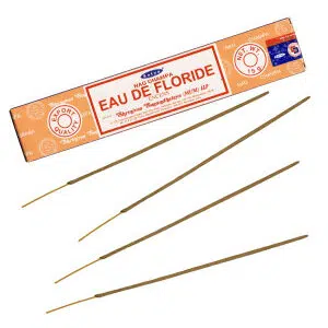 Boîte de bâtons d'encens : Florida Water (Eau de Floride) - Satya.