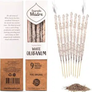 Boîte d'encens White Olibanum Sagrada Madre.