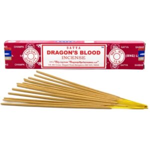 Boîte d'encens Dragon's Blood Satya.