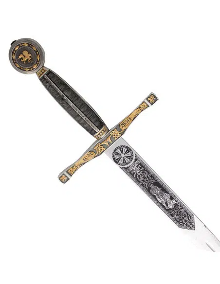 Pommeau de l'épée d'Excalibur.