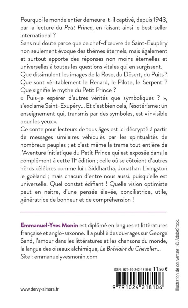 Livre L'Ésotérisme du Petit Prince de Saint-Exupéry.