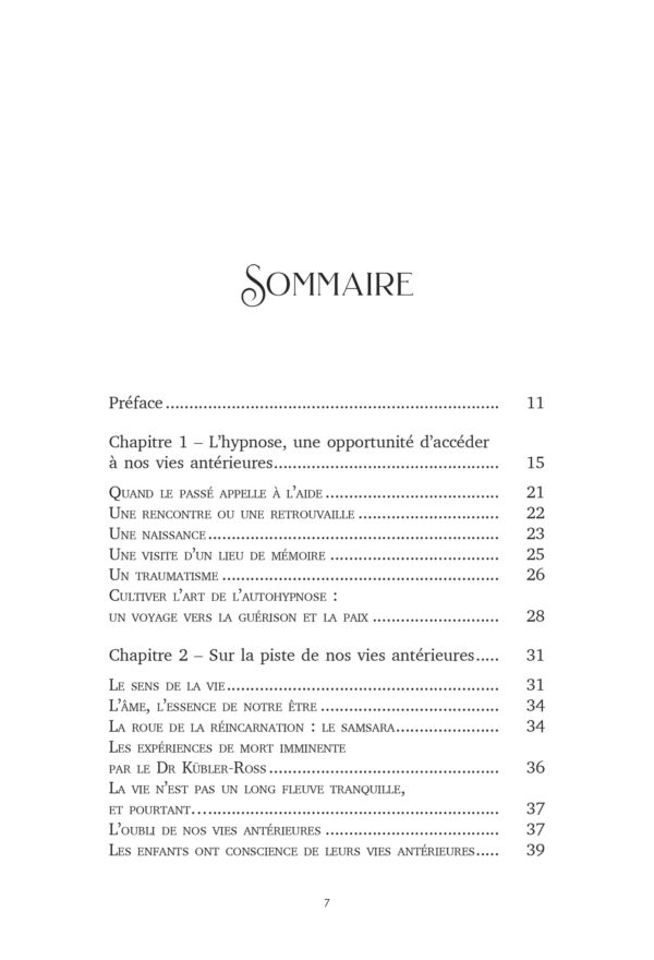 Livre Faire la paix avec ses vies antérieures;