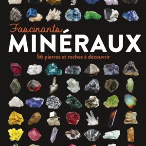 Livre : Fascinants minéraux - 56 pierres et roches à découvrir.