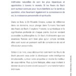 Livre : Fleurs de Bach - Le pouvoir de la spiritualité.